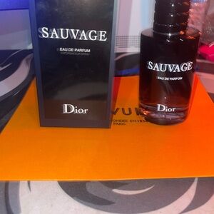 Dior Sauvage Eau de Parfum - Black and Orange
